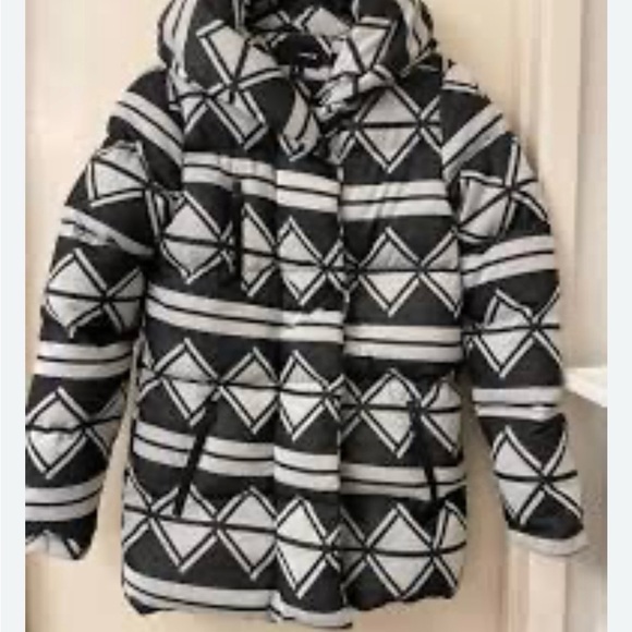 Hurley junior women’s Geometric Patterned Hooded Jacket - small - Picture 10 of 10